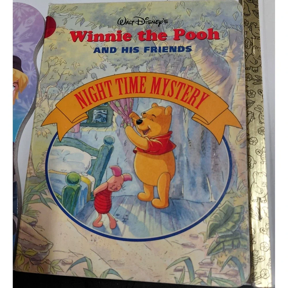 Lot of 5 Children's Books Disney Frozen Winnie the Pooh Three Bears Unicorn
